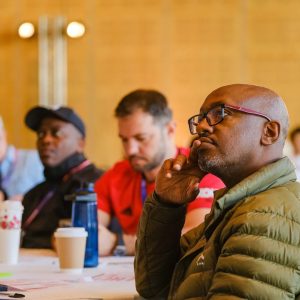 A photo of Entrepreneurs learning in classes designed to improve business